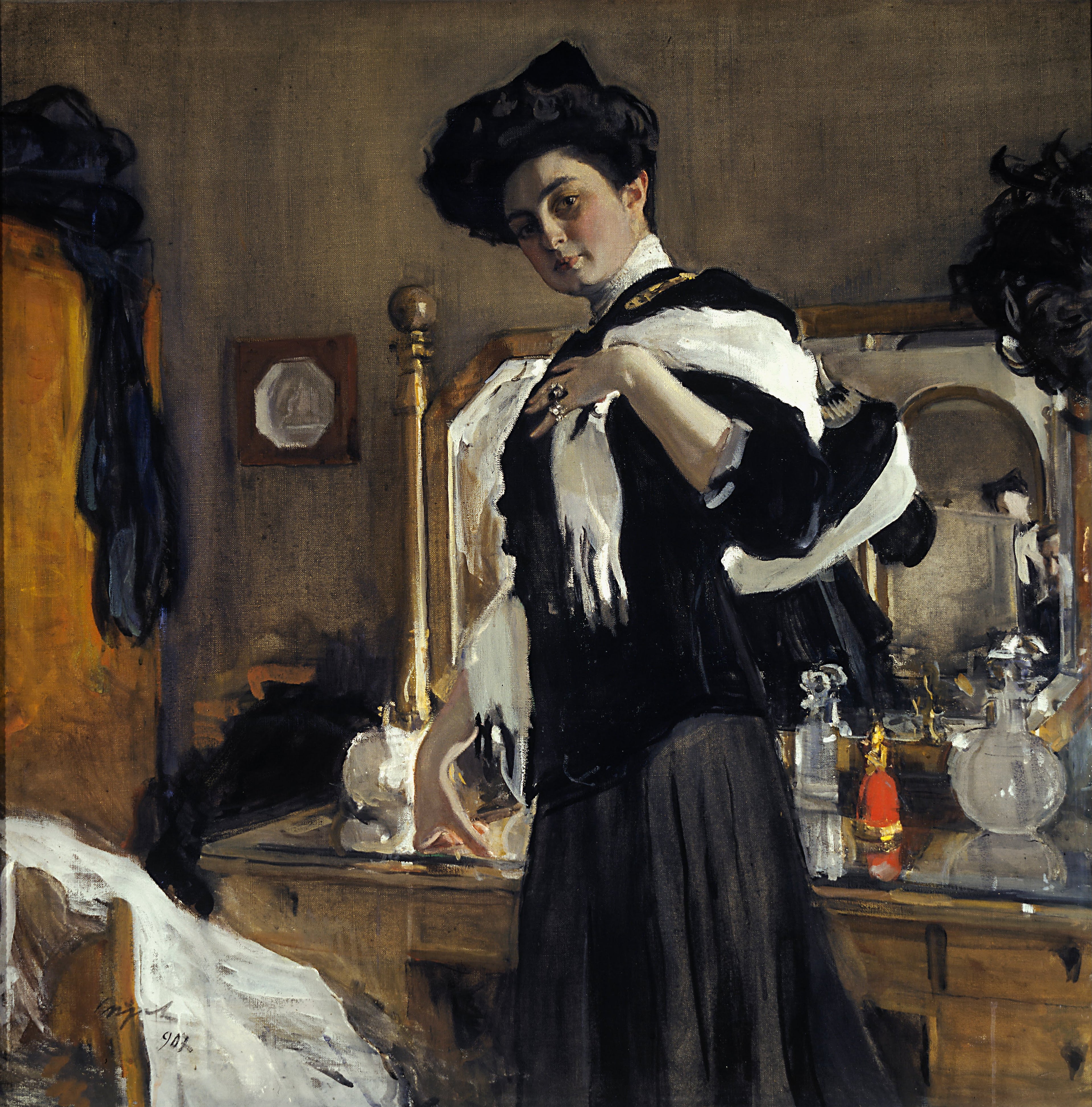 Portrait d'Henriette Girshman - Valentin Serov