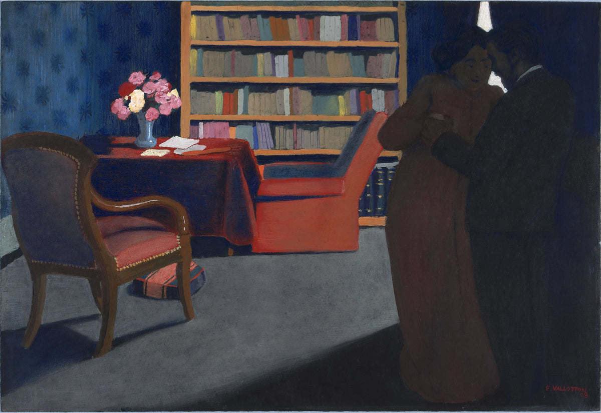 Colloque sentimental - Félix Vallotton