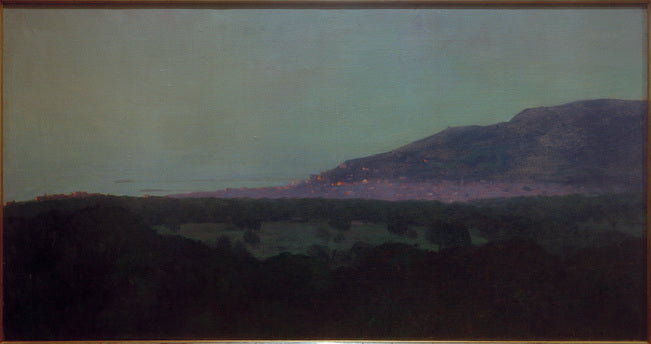 Vue de Trouville, le soir - Félix Vallotton