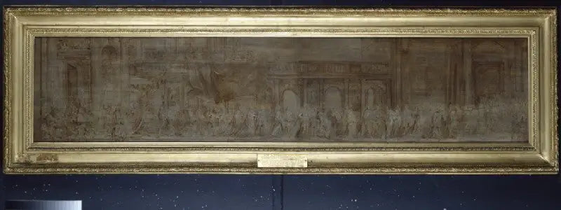 Charles Ier et les chevaliers de la Jarretière en procession - Antoine van Dyck - Alpha Reproduction