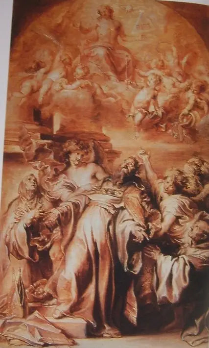 L’extase de saint Augustin - Antoine van Dyck - Alpha Reproduction