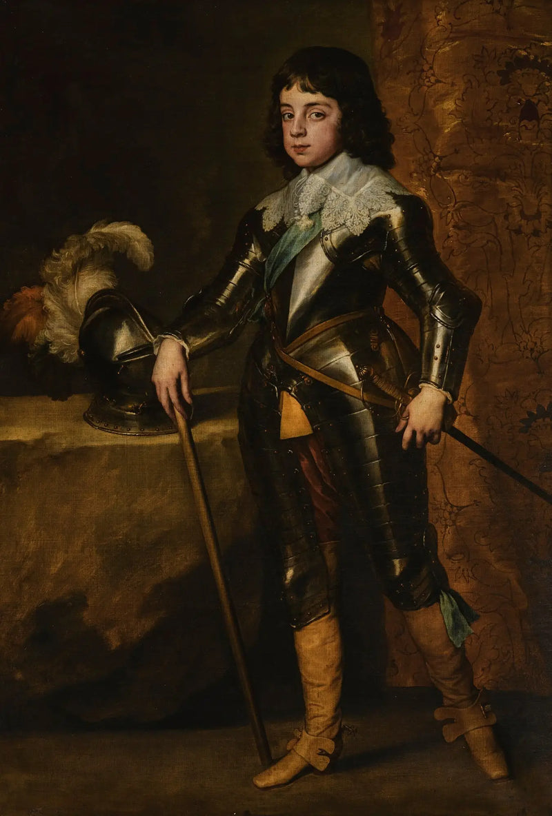 Portrett av Charles II som prins av Wales - Antoine van Dyck

Source:
Portrait de Charles II en prince de Galles - Antoine van Dyck