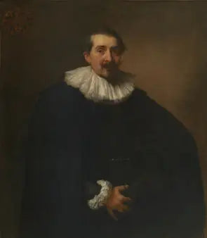 Portrait d’Alexandre della Faille 1589-1653 secrétaire de la ville d’Anvers - Antoine van Dyck - Alpha Reproduction