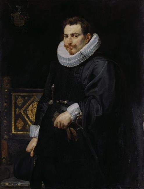 Portrait de Jan Vermoelen (1589-1656), commandant suprême de la flotte espagnole, 1616 - Antoine van Dyck