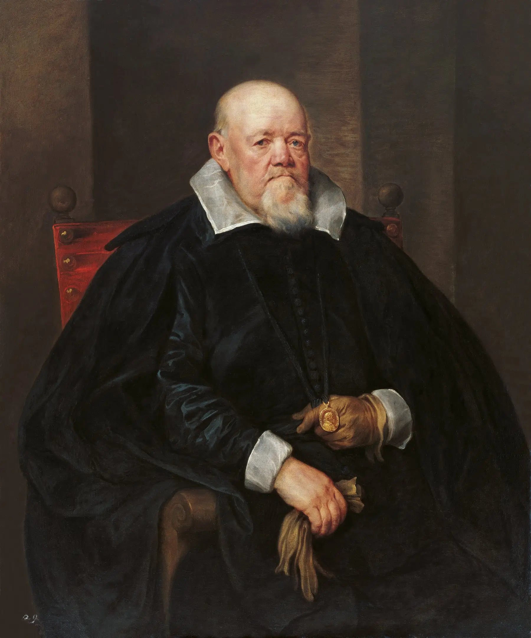 Portrait d’un homme au médaillon - Antoine van Dyck - Alpha Reproduction