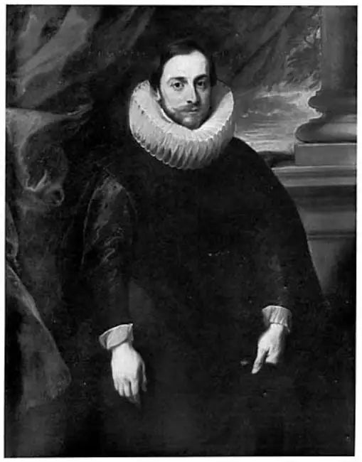 Portrait d’un gentleman en costume noir - Antoine van Dyck - Alpha Reproduction