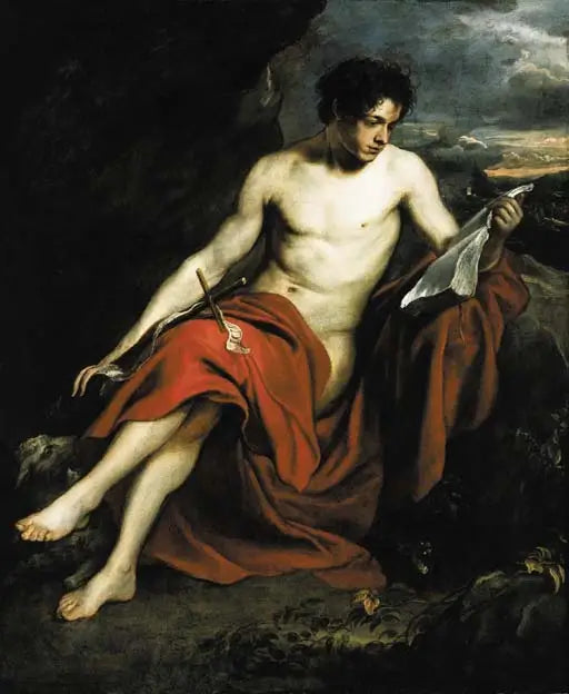 Saint Jean-Baptiste dans le désert - Antoine van Dyck - Alpha Reproduction