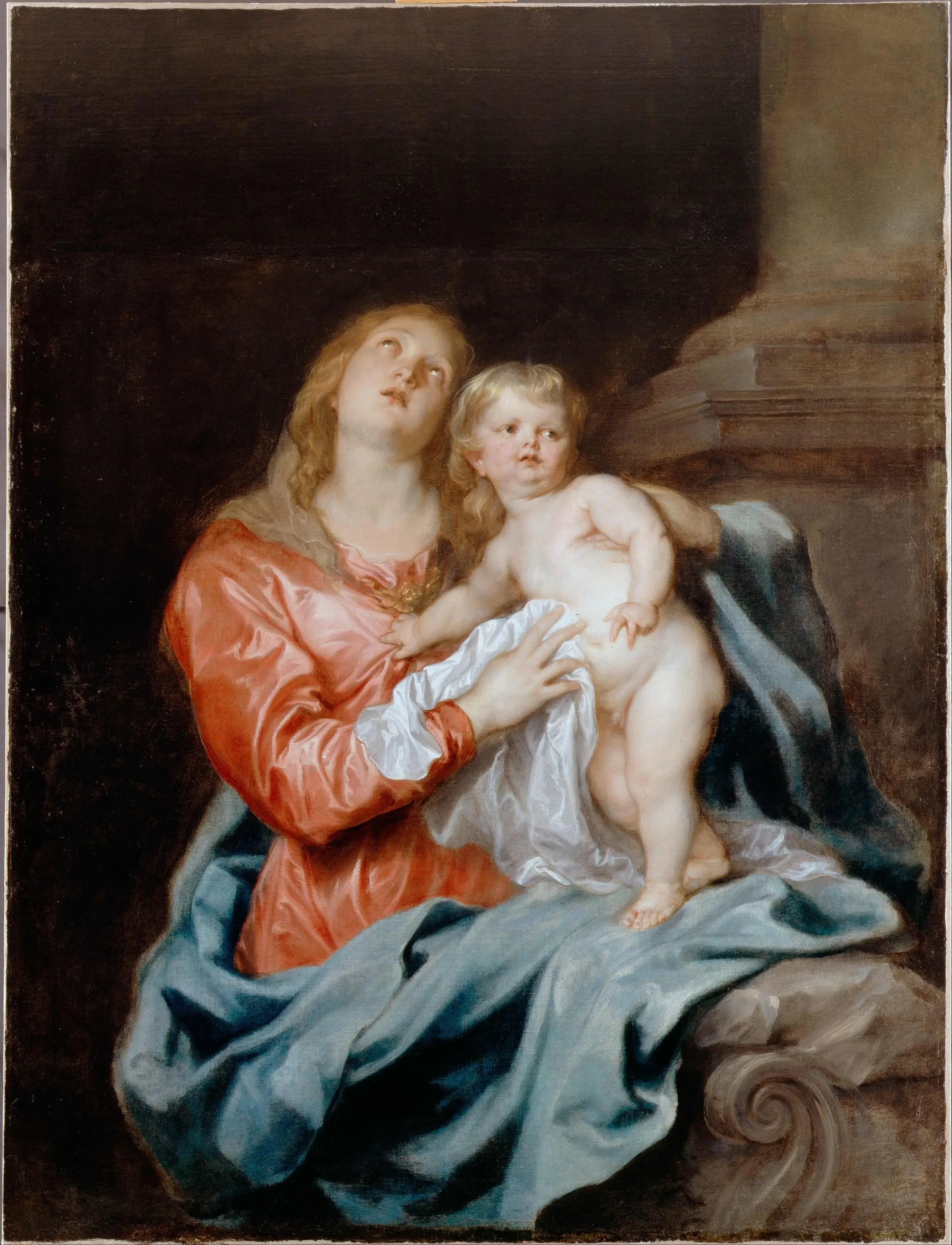La Vierge à l’Enfant - Antoine van Dyck - Alpha Reproduction