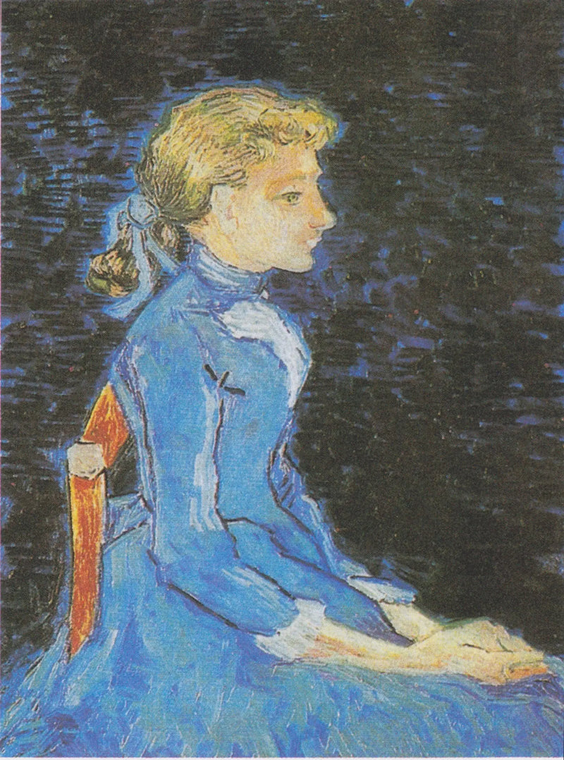 Portrett av Adeline Ravoux - Vincent van Gogh