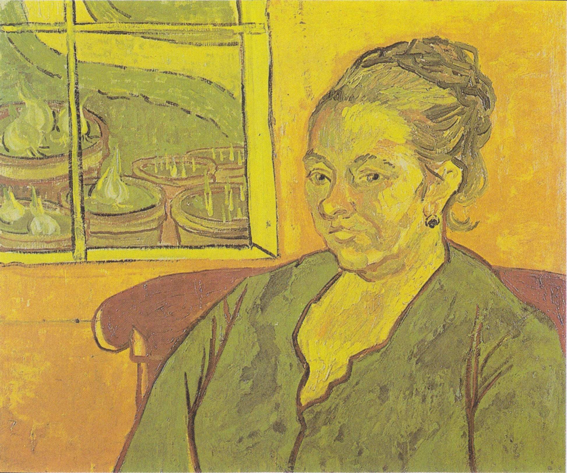 Reproduction du tableau « Portrait d'Augustine Roulin - Vincent van Gogh » par Alpha Reproduction en peinture à l’huile