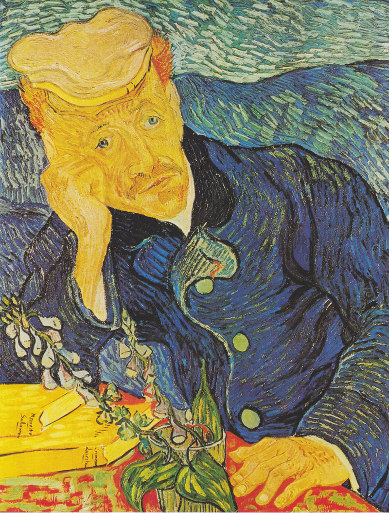 Portrett av Dr. Gachet med digitalisgren - Vincent van Gogh