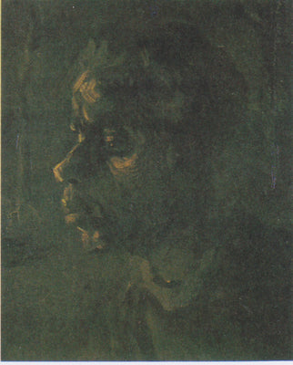 Bondekvinnehode - Vincent van Gogh