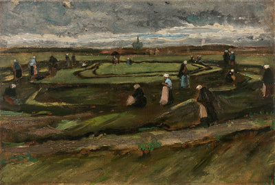 Nettreparatører i sanddynene - Vincent van Gogh