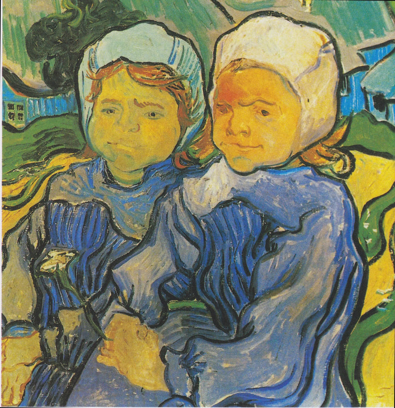 To små jenter - Vincent van Gogh