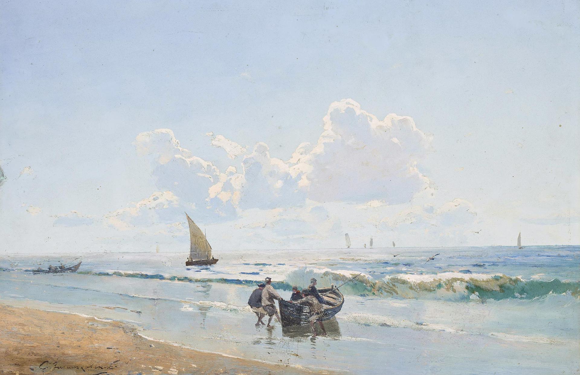 Marée, Sergueï Vassilkovski, 1898