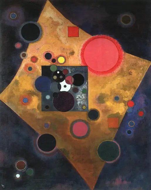 Rosa aksent - Vassily Kandinsky