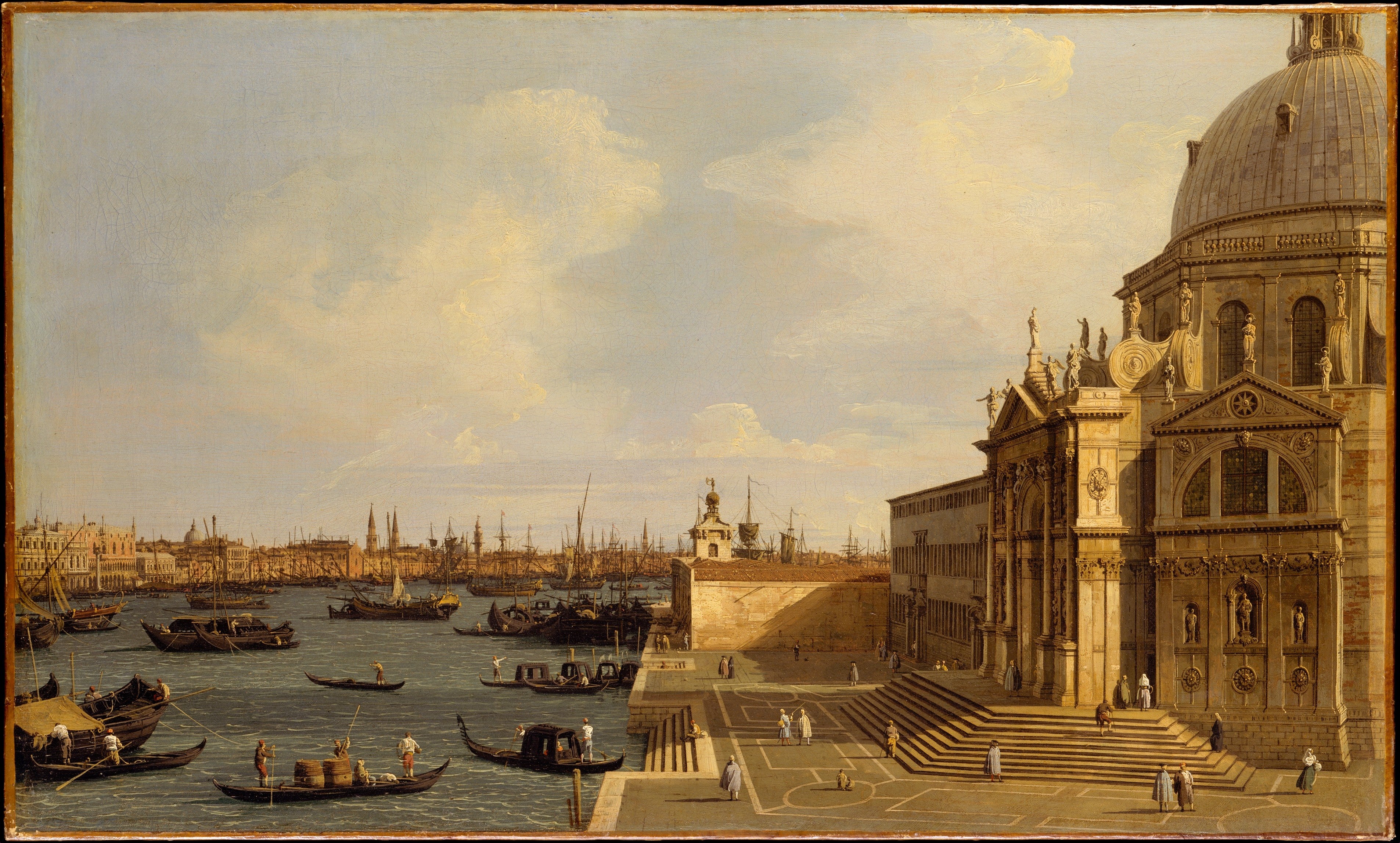 Venise : Santa Maria della Salute - Canaletto