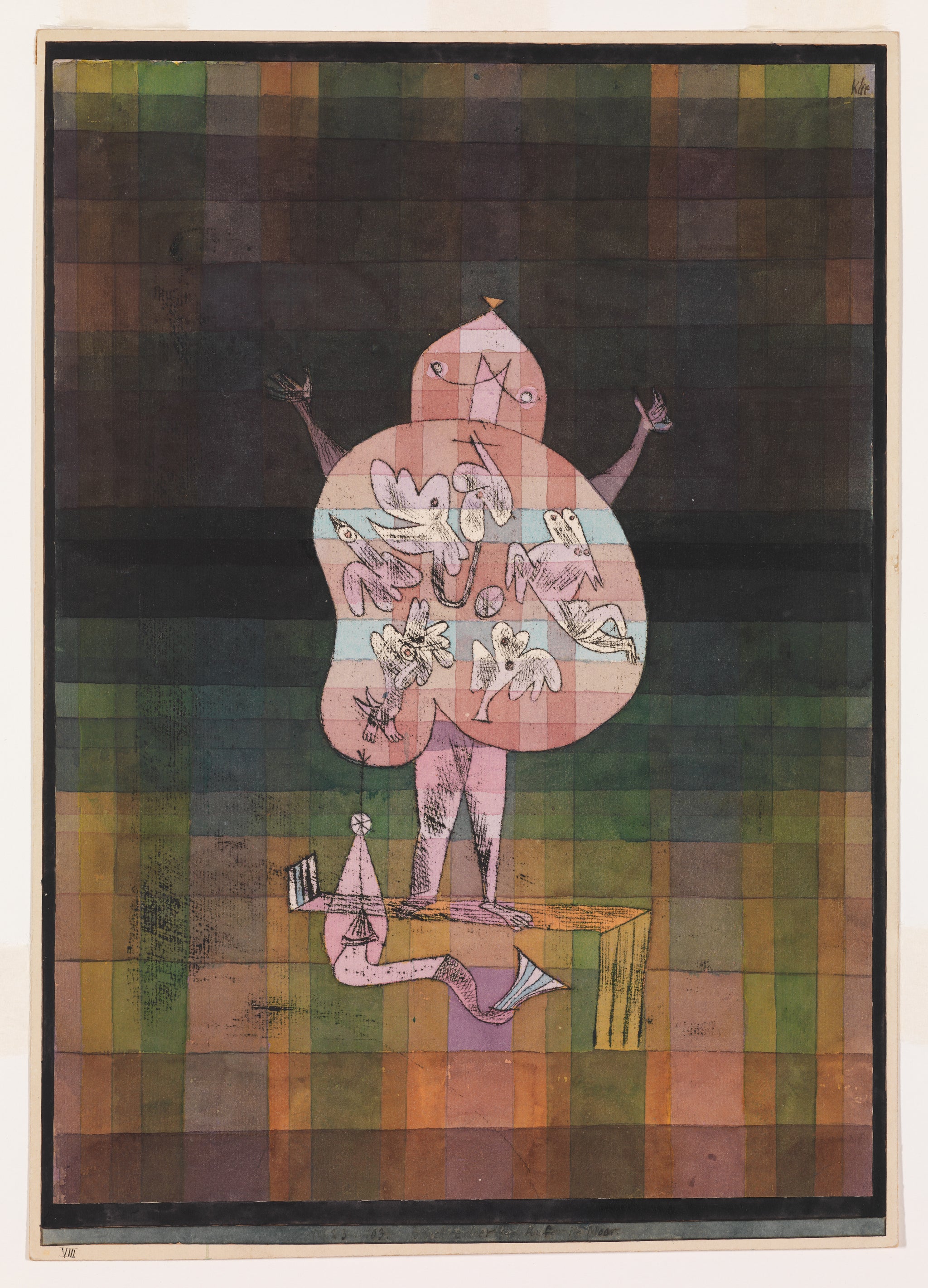 Ventriloquist and Crier in the Moor — Paul Klee