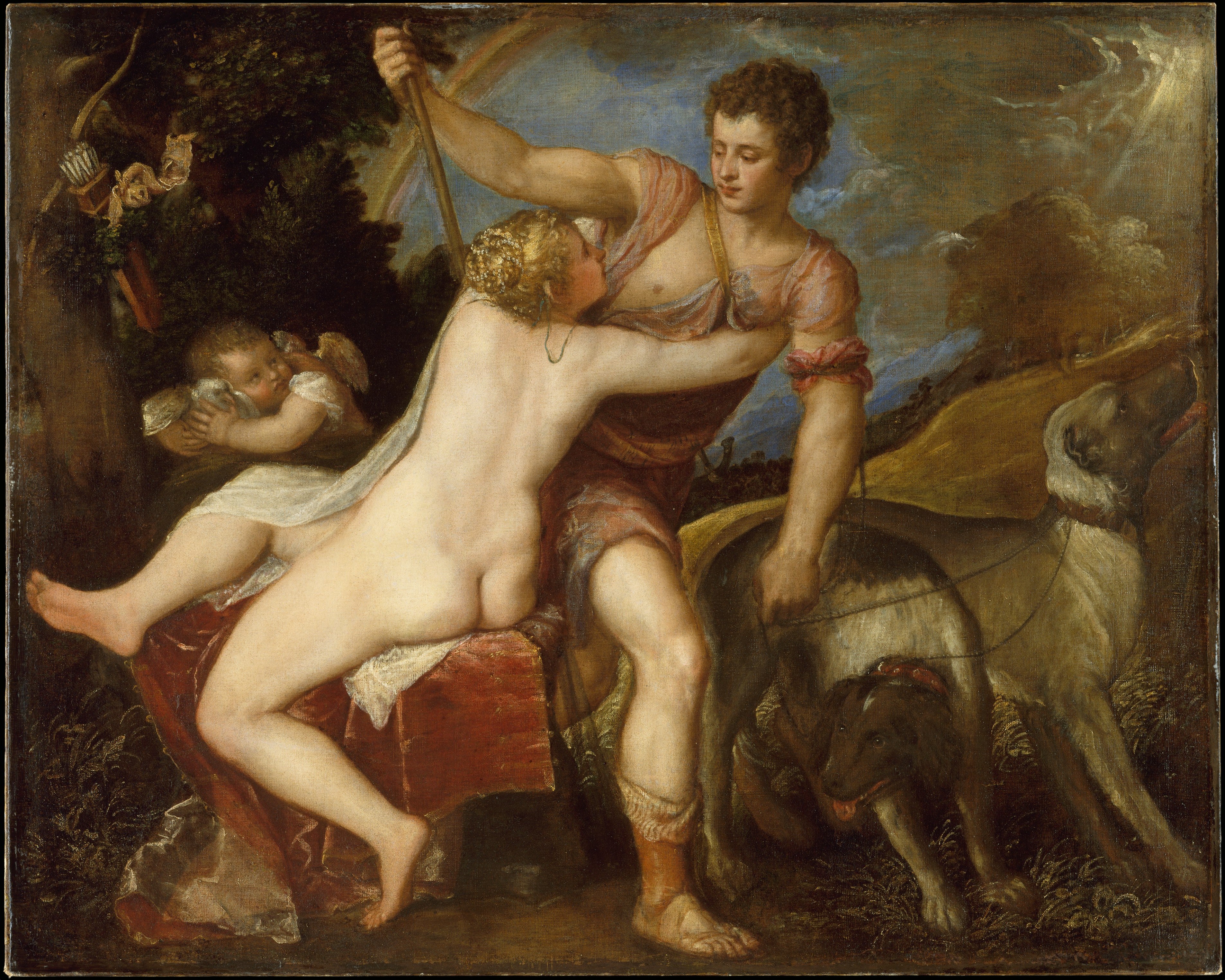 Vénus et Adonis - Titian