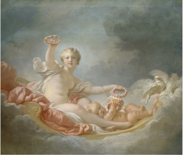 Vénus et Cupidon (Jour) - Jean-Honoré Fragonard