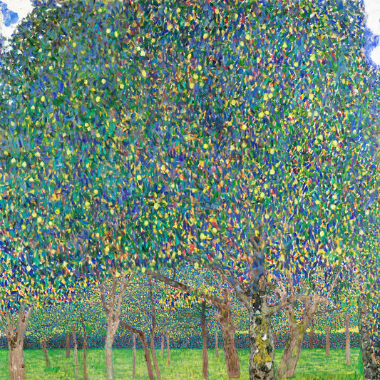 🌳 Frukthager med frukttrær – Gustav Klimt (ca. 1905)