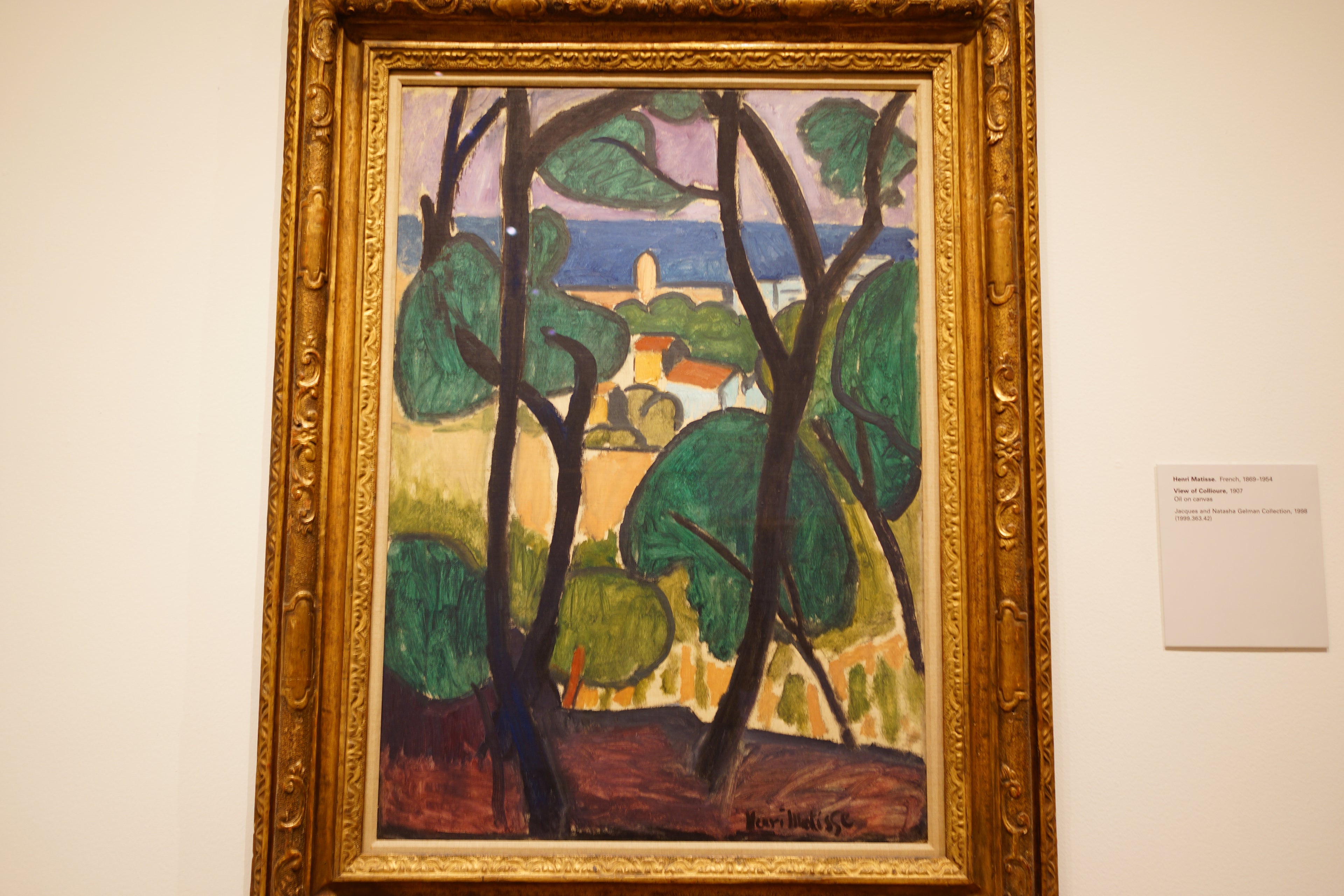 Reproduction du tableau « Vue de Collioure - Henri Matisse » par Alpha Reproduction en peinture à l’huile