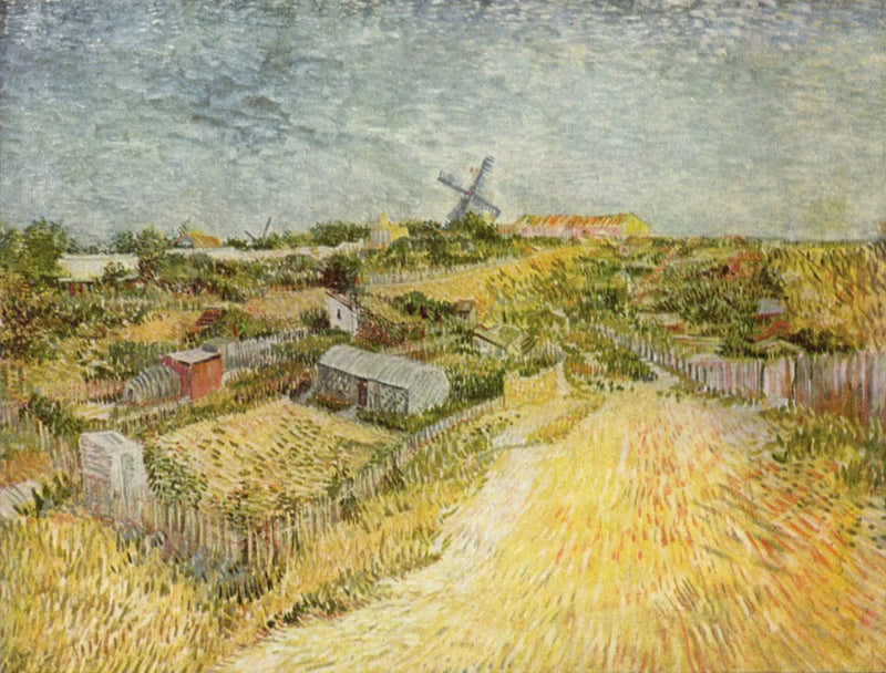 Kjøkkenhagene i Montmartre - Vincent van Gogh