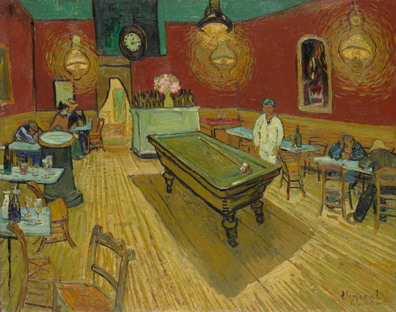 Nattkaféen - Vincent van Gogh