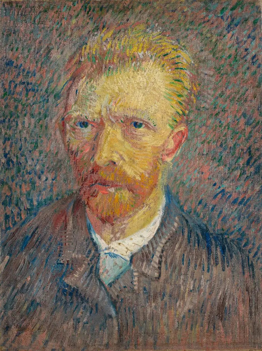 Reproduction du tableau « Autoportrait - Vincent van Gogh » par Alpha Reproduction en peinture à l’huile