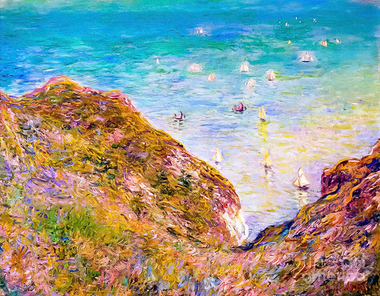 Utsikt over havet - Claude Monet