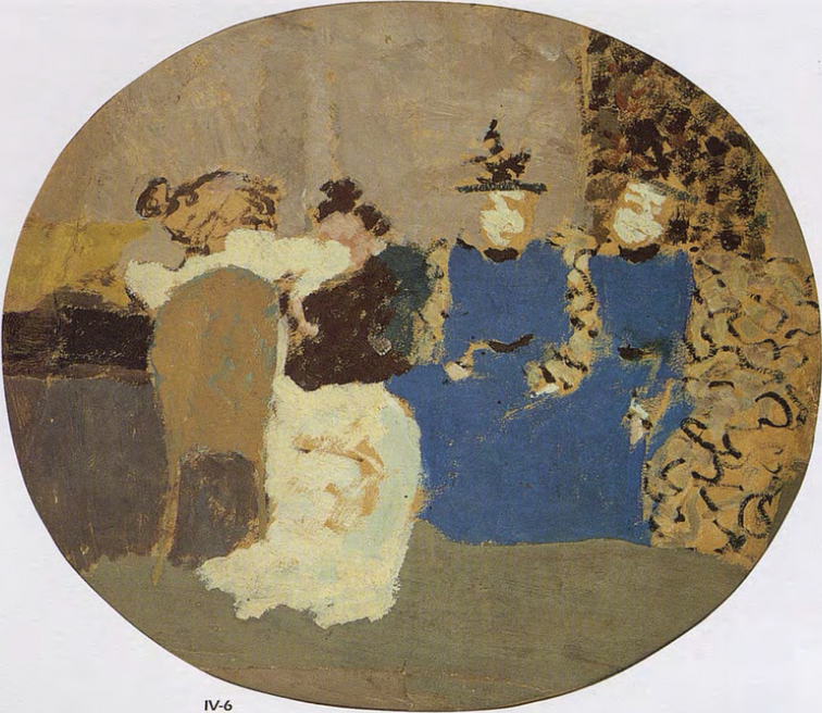 En visite, les demoiselles Fornachon - Édouard Vuillard