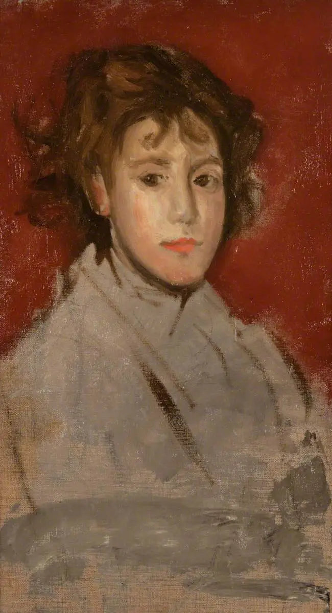 Reproduction du tableau « La petite Lizzie Willis - James Abbott McNeill Whistler » par Alpha Reproduction en peinture à l’huile