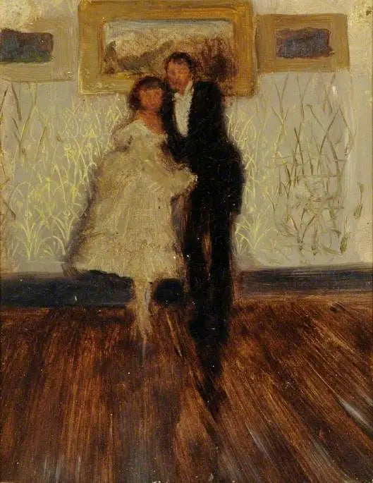 Danseundervisningen - James Abbott McNeill Whistler