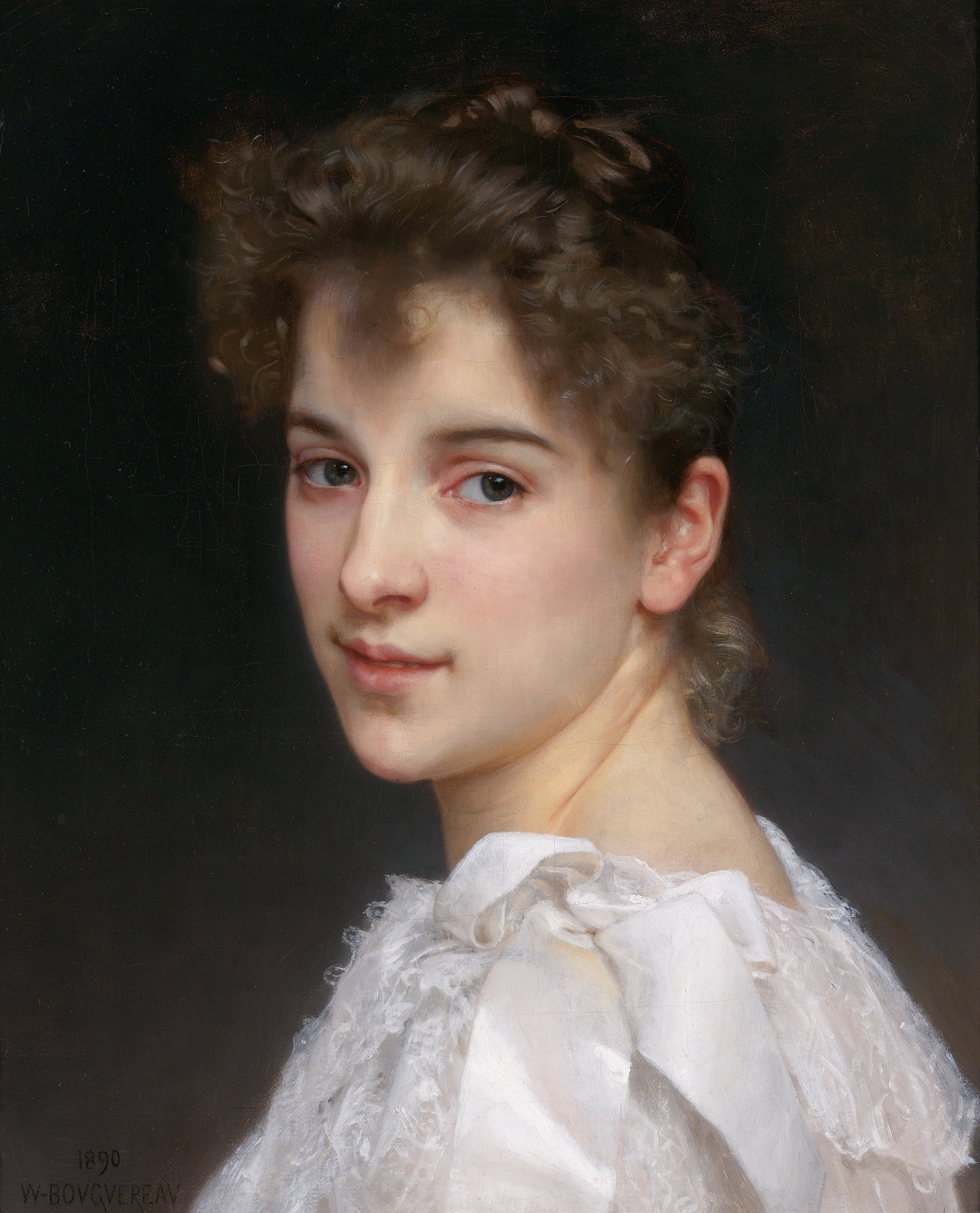 Reproduction du tableau « Gabrielle Cot - Bouguereau » par Alpha Reproduction en peinture à l’huile