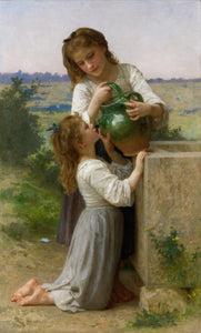Ved fontenen - Bouguereau
