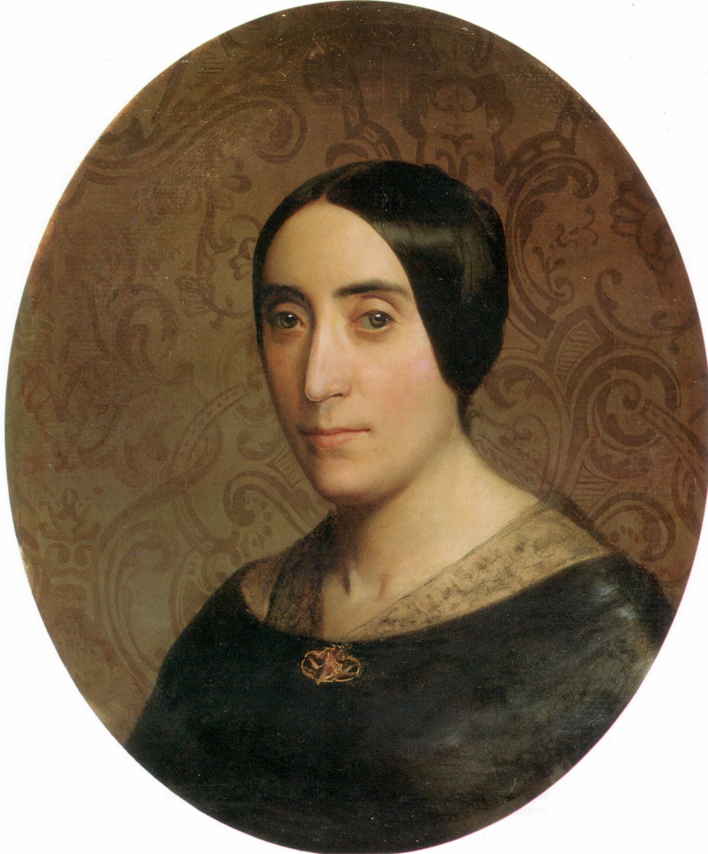 Reproduction du tableau « Portrait d'Amélina Dufaud, épouse Bouguereau, tante de l'artiste - Bouguereau » par Alpha Reproduction en peinture à l’huile