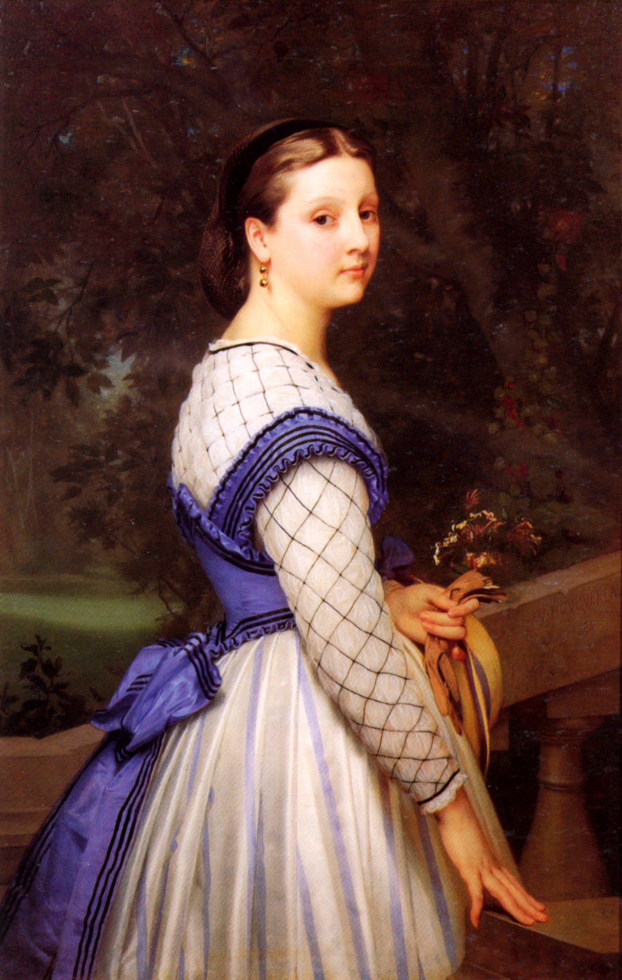 Reproduction du tableau « La Comtesse de Montholon - Bouguereau » par Alpha Reproduction en peinture à l’huile