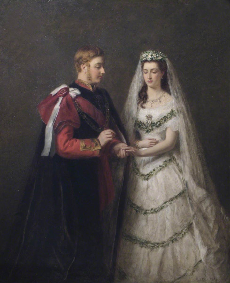 Le mariage du prince et de la princesse de Galles (futurs Édouard VII et reine Alexandra) - William Powell Frith