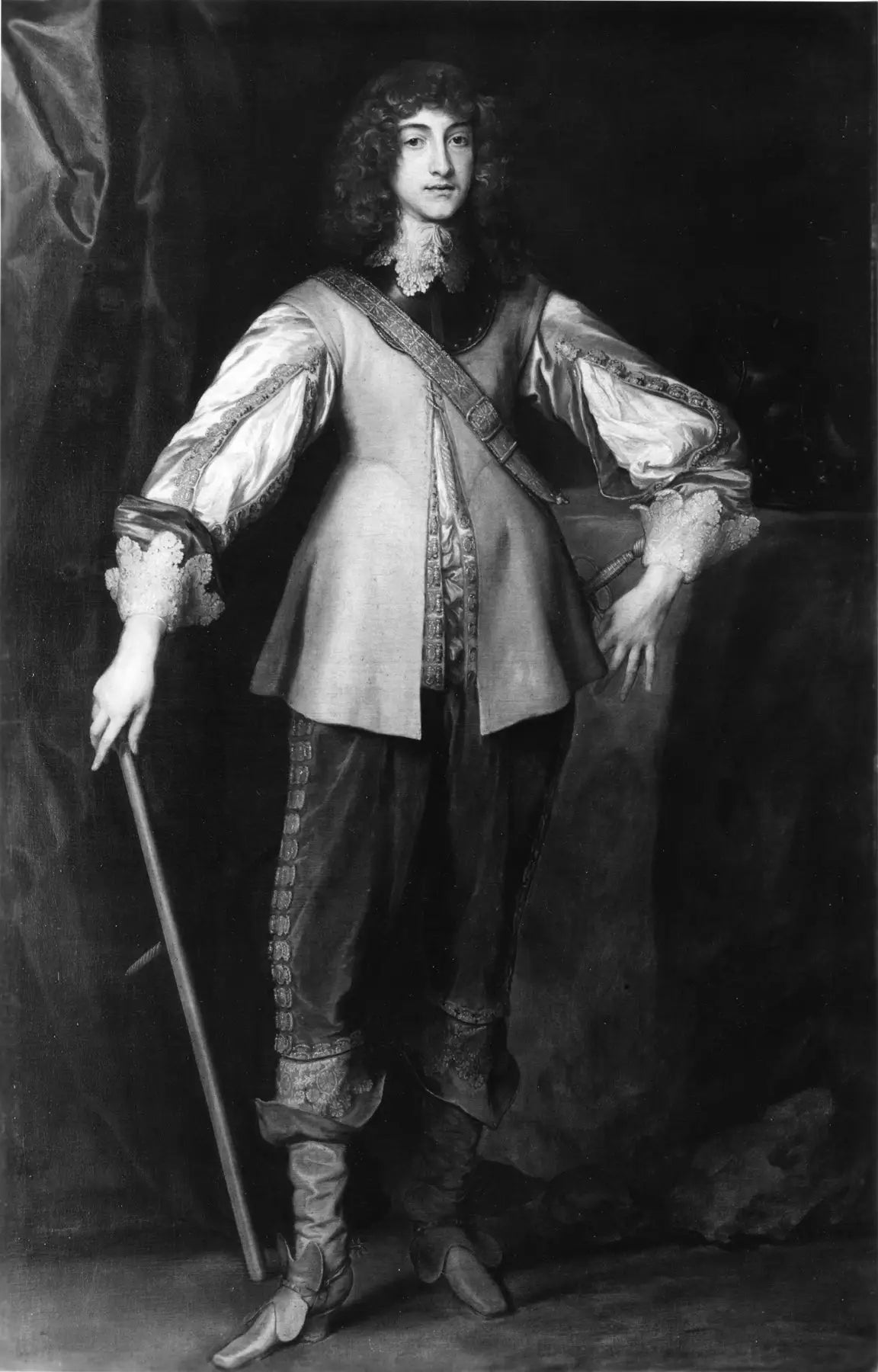 Portrait du prince Rupert - Antoine van Dyck - Alpha Reproduction