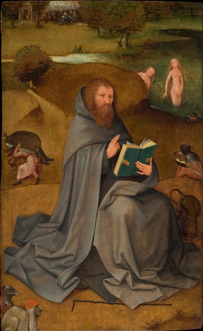 St. Antonios fristelse. - Hieronymus Bosch