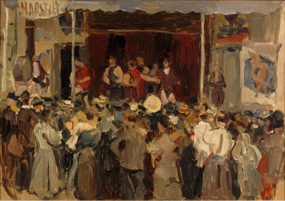 Tente de lutteur - Isaac Israëls - Alpha Reproduction