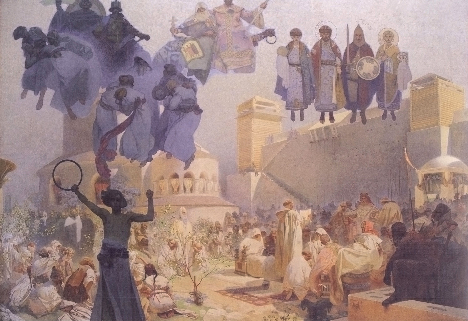 Introduksjon til den slaviske liturgien - Alphonse Mucha