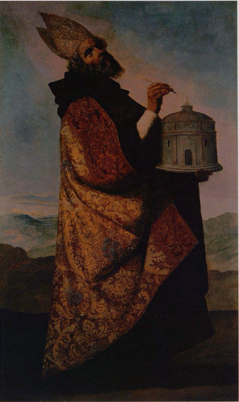 Saint Augustin - Francisco de Zurbarán
