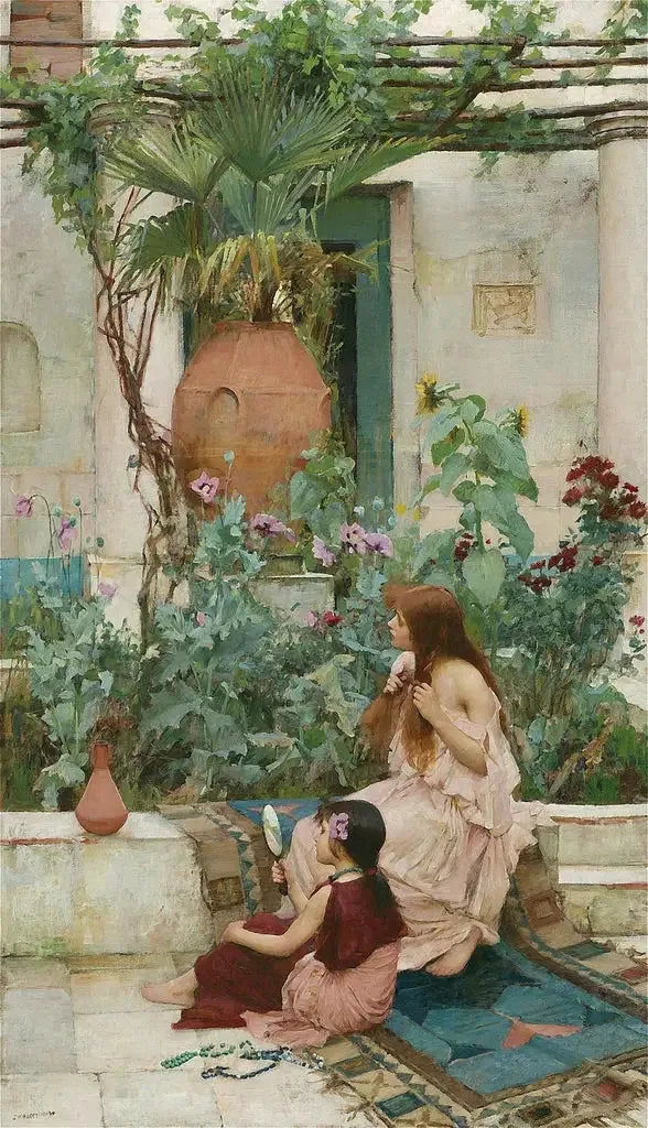 «På Capri - John William Waterhouse»