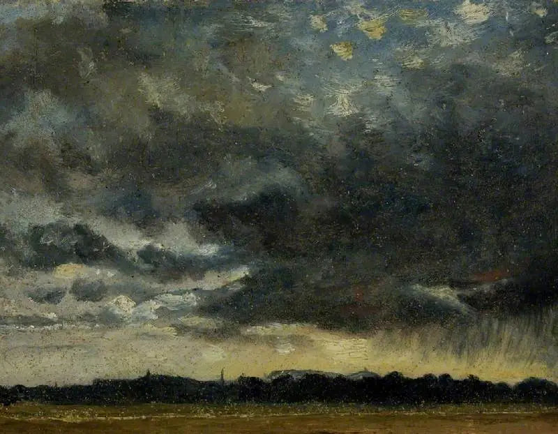 I Hampstead, med utsikt mot Harrow - John Constable