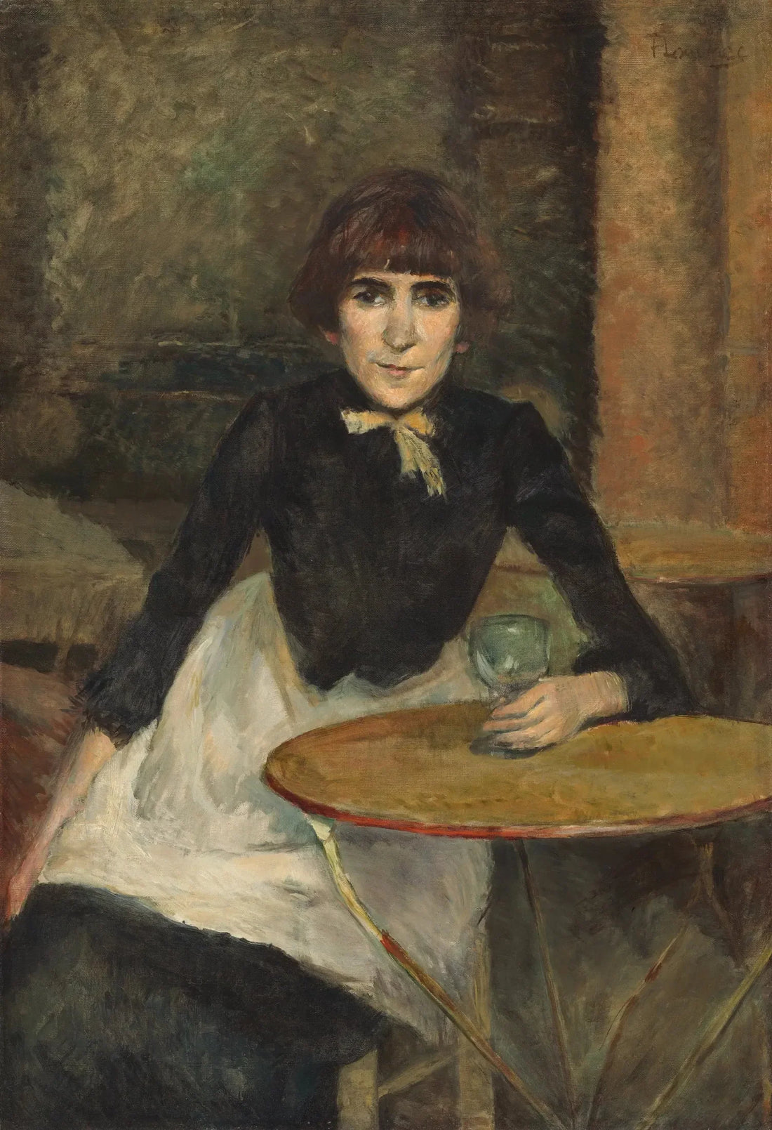 Ved Bastillen (Jeanne Wenz) - Henri de Toulouse-Lautrec