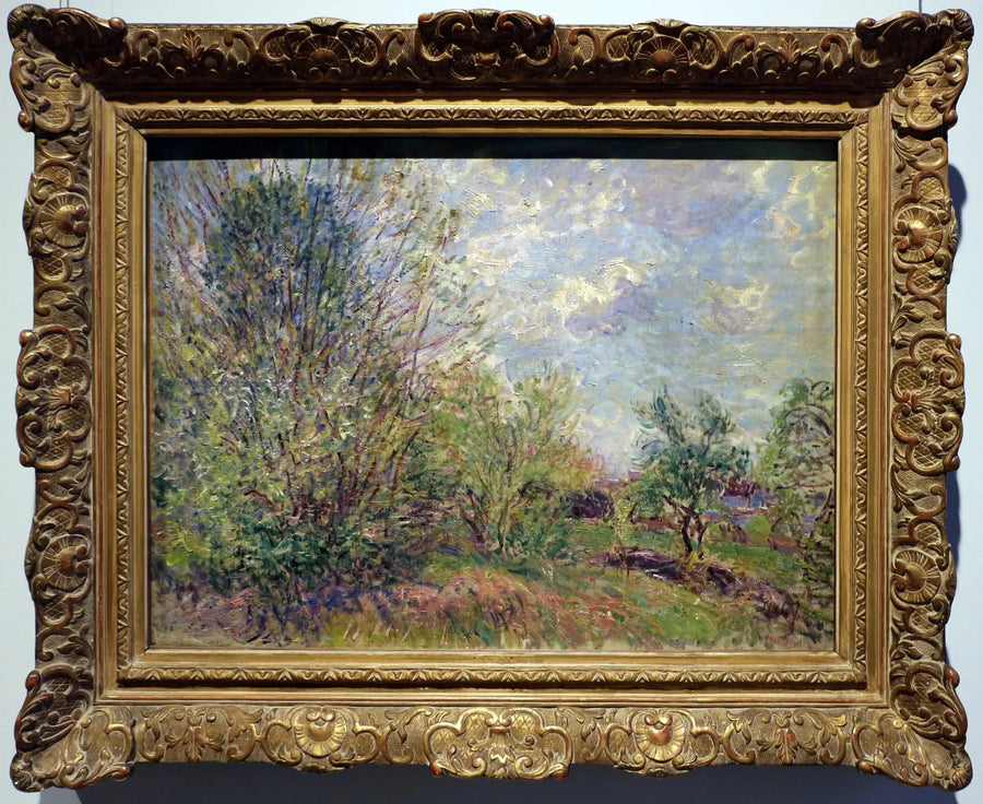 Ved skogkanten / Landskap. Vår - Alfred Sisley