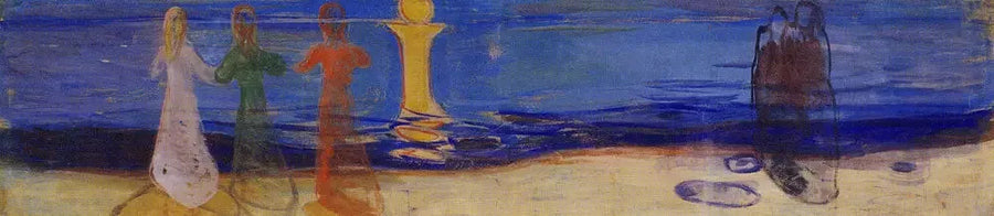 Ved havet - Edvard Munch