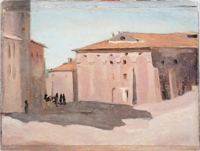 Ved Marina nær Roma - Jean-Baptiste Camille Corot