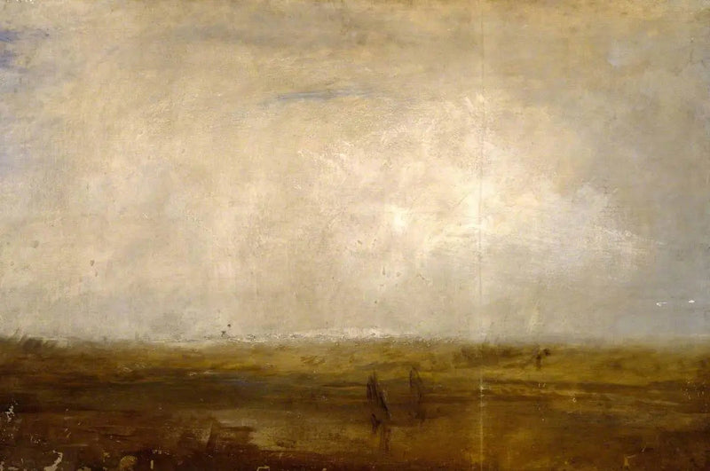 En sandstrand - J. M. W. Turner